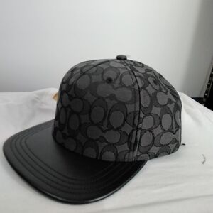 Coach Monogram Crossbody Bag in Charcoal and Black